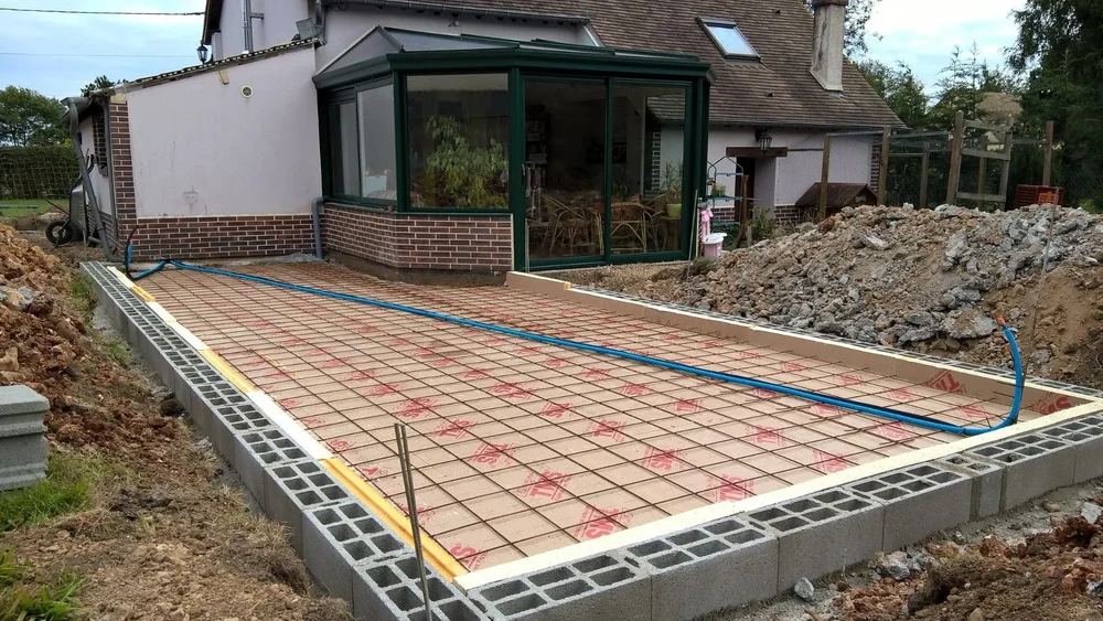 Intérieur d'un nouvel appartement moderne