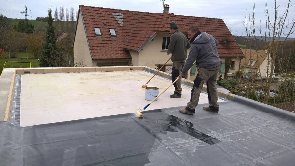 Intérieur d'une maison en rénovation